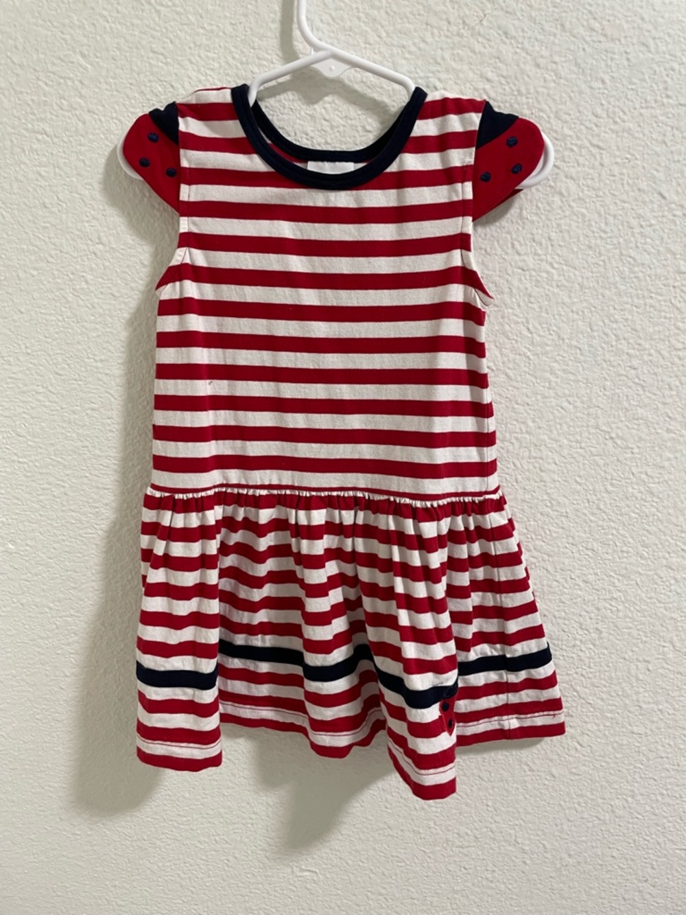 Toddler Florence Eiseman ladybug dress